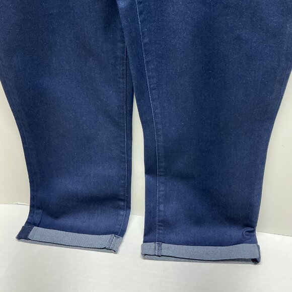 SZ.6 CAPRIS NYDJ Chloe 5-Pocket Capris - Rinse a374985 - Picture 6 of 12